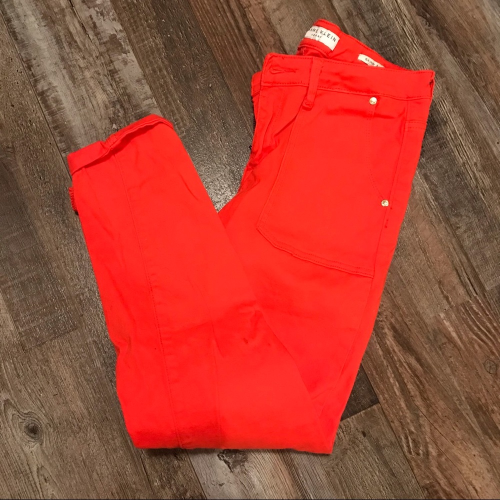 Anne Klein Orange Jeans